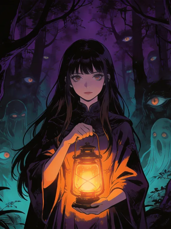 五一漫画悬疑灵异分类封面：深夜慎入的烧脑迷局